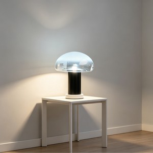 โคมไฟตั้งโต๊ะแก้วเห็ด E27ไฟ LED 220V ตาดูแลข้างเตียงแสงล้อมรอบ - Product Image 2