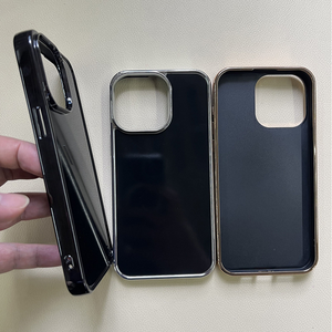 Custodia di lusso placcato in <span class=keywords><strong>oro</strong></span> placcato TPU posteriore scanalato per <span class=keywords><strong>iphone</strong></span> 15 14 13 12 <span class=keywords><strong>11</strong></span> X XR 6 7 8 in <span class=keywords><strong>oro</strong></span> bianco <span class=keywords><strong>Cover</strong></span> per telefono - Product Image 3