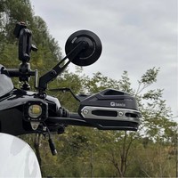 Nouvelle Protection de Main pour Moto Kewig HSZ-303 en Acier Inoxydable 2026 avec Embouts Gonflables et Base d'Installation