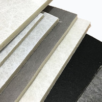 Feuille de mousse de polyuréthane sèche haute résistance, composite fibre de verre et tissu non tissé, légère pour l'intérieur automobile