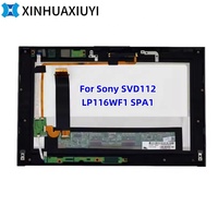 LP116WF1-SPA1 de 11.6 pouces pour Sony Vaio SVD112 ordinateur portable LCD écran LED assemblage de panneau d'affichage 1920x1080 avec cadre câble petites pièces