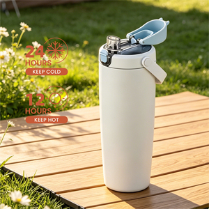Tairflask – Nouvelle Tasse de Voyage Isotherme en Acier Inoxydable 304 Vert Noël, 12oz, 17oz, 25oz, 33oz, avec Poignée, pour Café et Extérieur - Product Image 6
