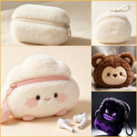 Nouvelle Housse de Protection en Peluche Style Coréen Motif Léopard Doux pour Écouteurs AirPods Pro 2, AirPods 4, AirPods 2, AirPods 1 et Étui AirPods 3
