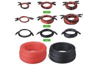 Connecteurs de câbles solaires personnalisés DC SAE pour extension de batterie, câble solaire photovoltaïque PV 4mm² 6mm²