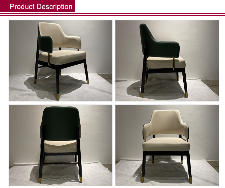 Hot Selling YKL-chair-008 Dining Room Chairs Customized Design Leather Dining Chair Velvet