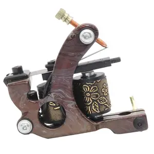 Kissure wholesale Wire Cutting 10 Wrap Coils Tattoo Machine For Liner And Shader Iron Tattoo Supplies