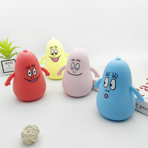 Ballon anti-stress créatif en silicone TPE en forme de papaïne, jouet de décompression pour enfants garçons et filles, conforme EN71 - Vente chaude - Product Image 2
