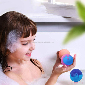 <span class=keywords><strong>Bomba</strong></span> de baño OEM para niños con juguetes sorpresa en el interior, kit de bolas de burbujas para baño de spa con aceite esencial vegano Fizz - Product Image 5
