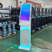 Terminal de Registro de Autoservicio con Pantalla Táctil para Membresía de Gimnasio, Pago en Club