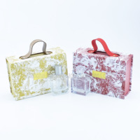 Regalo de lujo Reciclable Impresión personalizada Loción Maquillaje Lápiz labial Envase cosmético Perfume Caja de papel de cartón con inserto de satén