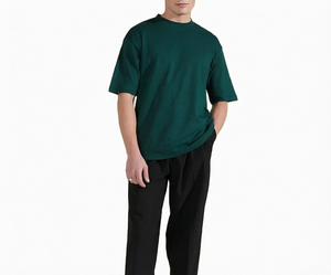 T-shirt ample et respirant 100 % coton, 250 g, coupe large BF, pour homme, vente en gros - Product Image 1