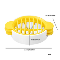 3 en 1 Oeuf Doux Fruits Trancheuse Cutter Multi Fonctionnel Coupe Oeuf Outil Petit Déjeuner Cuisine Décor Pour Cuisine Restaurant Coupe Gadget