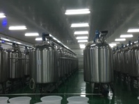 Fermenteur à chauffage électrique automatique personnalisé Réservoir de stockage en acier inoxydable avec fonction de refroidissement de l'agitateur Application alimentaire de soja