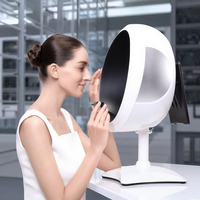 Analizador Facial 3D UV Profesional para Espejo Inteligente con Control por iPad, Uso Comercial, Almacenamiento en la Nube y Detección por IA
