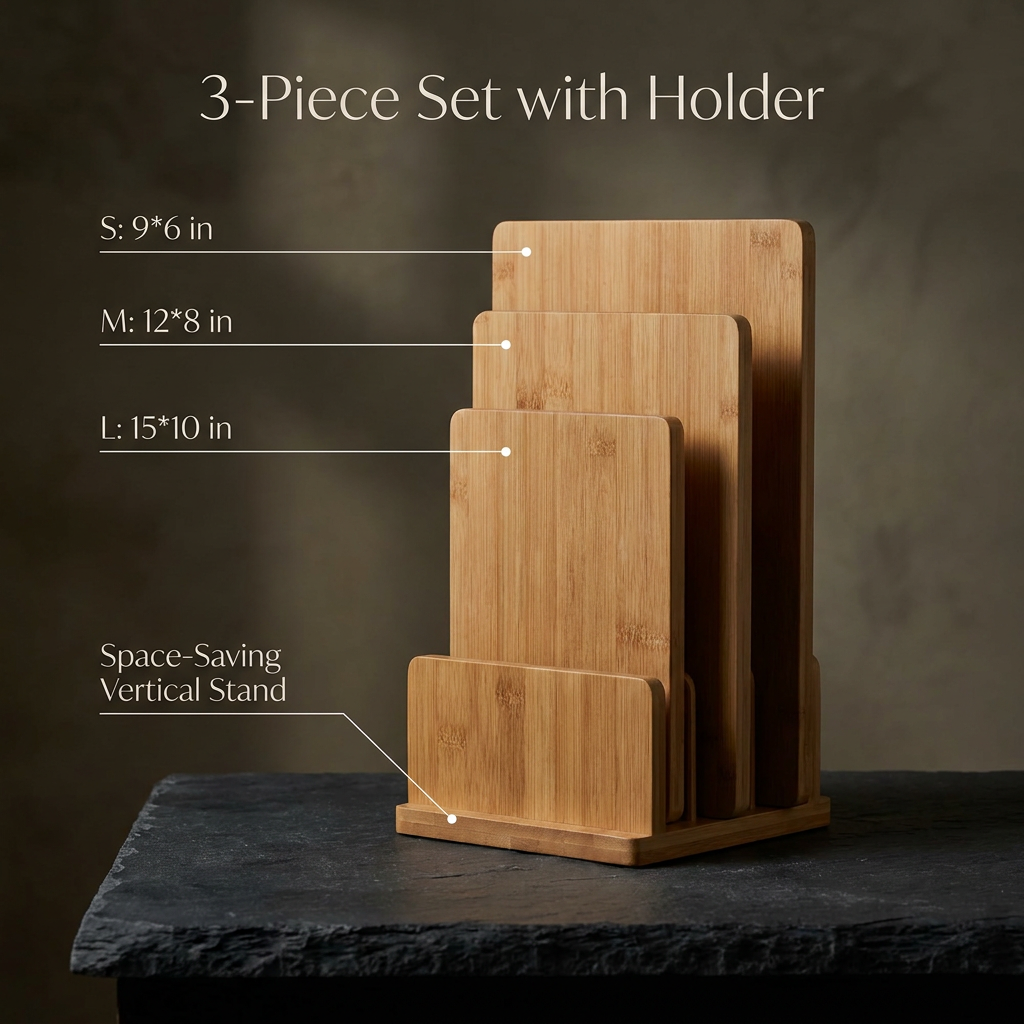 Set da 3 Pezzi Portaoggetti