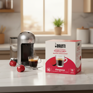 Capsule di Caffè in Alluminio Bialetti 16 Corposo per Dolce Gusto Compatibili con Coperchio 0,19 Capsule - Product Image 3