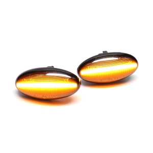 Clignotants Latéraux Dynamiques Séquentiels pour Peugeot 307 206 407 107 607 Citroën <span class=keywords><strong>C1</strong></span> C2 C3 Berlingo - Product Image 2