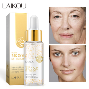 Sérum anti-âge éclaircissant LAIKOU 30 ml, nouveau soin du visage, gel à l'acide hyaluronique et à la mucine d'escargot 24 carats pour la réduction des rides du visage - Product Image 5