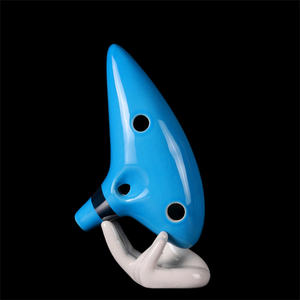 <span class=keywords><strong>Flauta</strong></span> de cerámica de doce agujeros con llave en C de <span class=keywords><strong>tenor</strong></span>: un instrumento musical chino tradicional - Product Image 4