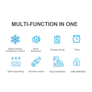 Mới nhất mini <span class=keywords><strong>AC</strong></span> cửa sổ Kit Đơn vị điều hòa không khí Aire acondicionado cửa sổ Loại điều hòa không khí - Product Image 3