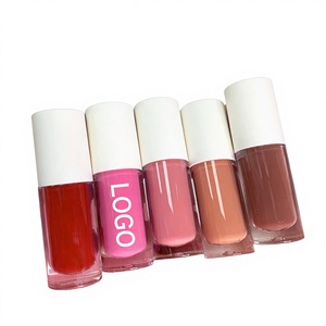 Rouge à lèvres liquide mat végétalien, longue tenue 24h, imperméable, doux, multicolore, 5g, vente en gros, marque privée - Product Image 3