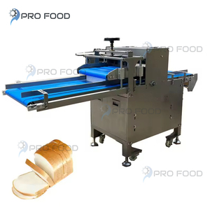 Máquina cortadora comercial de pan plano y baguette con cuchillas alemanas para una producción de panadería precisa y eficiente - Product Image 1