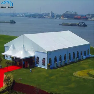 大型铝合金框架教堂婚礼派对活动帐篷户外帐篷15x30m米