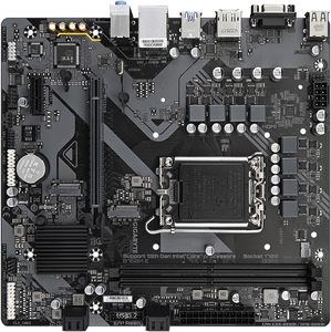 Nueva Placa Base GIGABYTE B760M E <span class=keywords><strong>D5</strong></span> <span class=keywords><strong>Micro</strong></span>-ATX para PC de Escritorio, Compatible con Procesadores Intel Core de 14ª Generación, VRM de 6+1+1 Fases, 7200MHz DDR5, SATA - Product Image 4