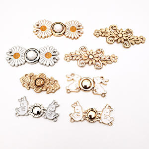 Botón para Cheongsam, Herramienta para Ajustar la Cintura <span class=keywords><strong>de</strong></span> los Jeans, Hebilla <span class=keywords><strong>de</strong></span> Ajuste para Pantalones, Hebilla <span class=keywords><strong>de</strong></span> Placa Metálica, Botón - Product Image 5