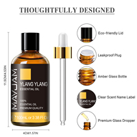 Extrait de plante OEM de marque privée d'huile essentielle d'ylang-ylang 100ML pour diffuseurs d'arômes