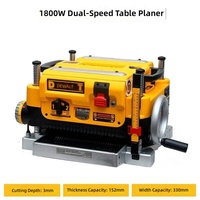 Raboteuse de surface électrique DW735-A9 à vitesse variable pour le travail du bois, machine à raboter électrique pour charpentier