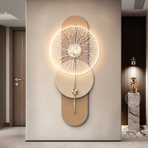 Lampe murale moderne italienne minimaliste en texture de grès 3D, salon de luxe, lumière murale haut de gamme pour porche, couloir, <span class=keywords><strong>peinture</strong></span> murale - Product Image 2