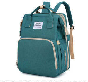 Oxford Cloth Diaper Bag <b>Large</b> Capacity Travel Mommy Bag Fashion Diaper <b>Backpack</b> Custom Logo Travel Waterproof Baby <b>Backpack</b> - Product Image 1