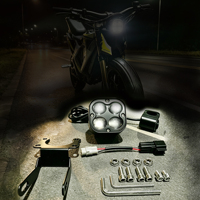 Kit de phares LED quad 24W pour Sur-Ron LBX Light Bee X, Plug and Play, faisceau haut et bas, phare avant