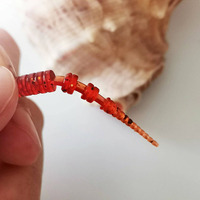 Leurres de pêche personnalisés 40mm/0.4g 50mm/0.45g, leurres souples, appâts artificiels, leurres nageurs, leurres insectes, leurres pour prédateurs, jerkbaits pour brochet