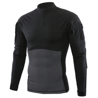 ESDY Chemise d'entraînement tactique pour hommes pour le sport, la chasse et le camping