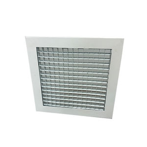 Diffuseur <span class=keywords><strong>d</strong></span>'air carré robuste pour système de ventilation de centre commercial, conception durable et économe en énergie - Product Image 4