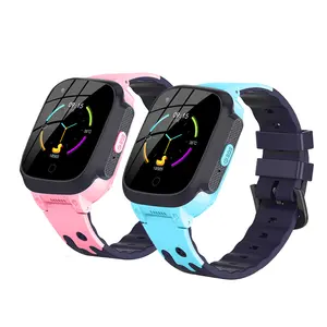 Nuovo arrivo T8 videochiamata 4G wifi posizione bambini gps tracker smartwatch kid smart telefoni cellulari guarda accessori per telefoni cellulari