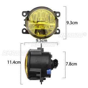 2 ชิ้น LED ไฟตัดหมอกรถยนต์สำหรับโตโยต้า คัมรี่ แลนด์ ครุยเซอร์ ปราโด พริอุส/ทุนดรา CHR ซีเนีย โซลารา/อวาลอนสำหรับฟอร์ด โฟกัส/ฮอนด้า - Product Image 6