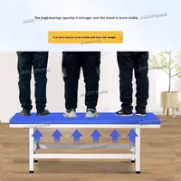Lit de massage en acier recouvert de plastique renforcé, support d'acupuncture, thérapie de médecine traditionnelle chinoise, massage pédiatrique 1