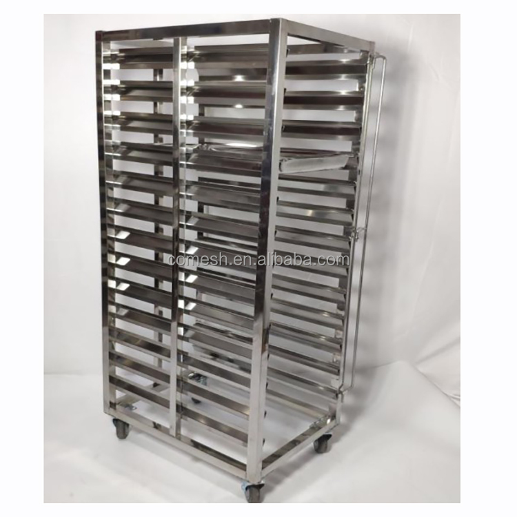 OEM Kitchen15 -32 Layers Baking Rack Trolley Bakery Tray Trolley With Wheel
