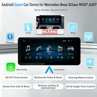 Système Linux LELV, lecteur vidéo de navigation Carplay pour Mercedes-Benz Classe E W207 A207, écran Android Auto de 10,25 pouces
