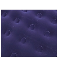 Matelas pneumatique gonflable pour voiture, lit pneumatique en PVC floqué, taille king, bleu marine, idéal pour le camping ou à la maison