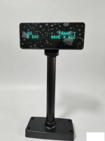 Pantalla LED Fluorescente al Vacío VFD 20x2 POS para Cajas Registradoras, Supermercados y Tiendas Minoristas, con Certificación CE y FCC, Venta al Por Mayor de Fábrica