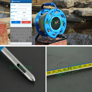 Dụng cụ đo 100M THƯỚC thép thước đo mực nước cảm biến dò mực nước - Product Image 3