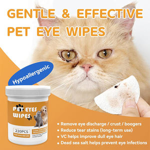 Toallitas húmedas hipoalergénicas para limpieza <span class=keywords><strong>de</strong></span> Ojos <span class=keywords><strong>de</strong></span> mascotas para perros y gatos - Product Image 2