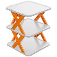 Range-chaussures domestique pliable et démontable à 6 niveaux, sur pied, pour dortoir, maison, intérieur, multi-étages, salon