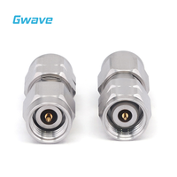 Adaptateurs RF haute fréquence Onde millimétrique 2.92mm à 2.4mm DC-40GHz en acier inoxydable