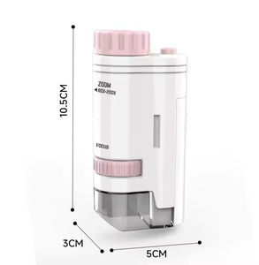 Expérience scientifique enfants jouet éducatif Mini enfants Portable <span class=keywords><strong>Microscope</strong></span> jouet extérieur <span class=keywords><strong>Microscope</strong></span> ensemble enfants Science jouets - Product Image 2