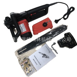 Mini motosierra eléctrica con cable de 1800W y 220V para cortar madera, uso en bricolaje - Product Image 5